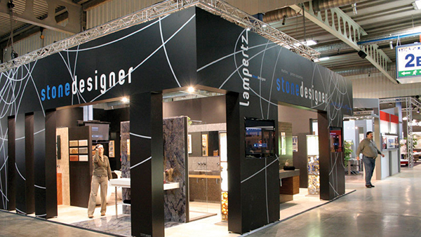 T3 modular exhibition stand system 3